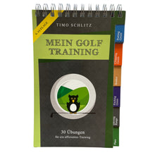 Lade das Bild in den Galerie-Viewer, Mein Golf Training: 30 Übungen für ein effizientes Training | Ringbuch für das Golfbag