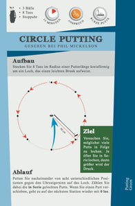 Mein Golf Training: 30 Übungen für ein effizientes Training | Ringbuch für das Golfbag
