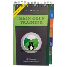 Lade das Bild in den Galerie-Viewer, Mein Golf Training: 30 Übungen für ein effizientes Training | Ringbuch für das Golfbag
