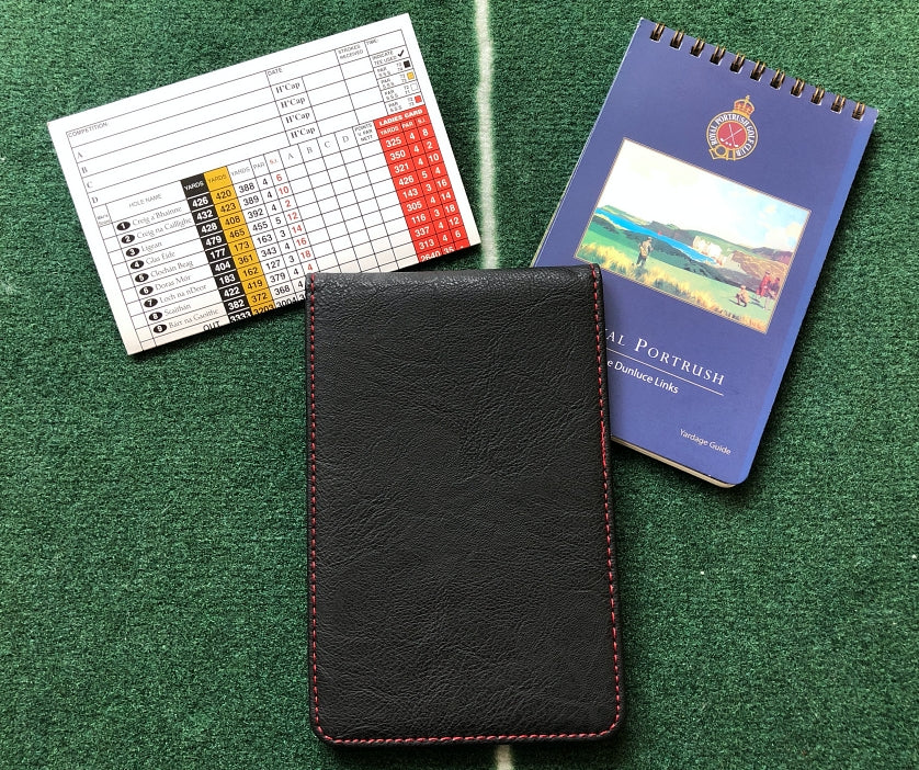 Scorekarten-Etui aus Kunstleder